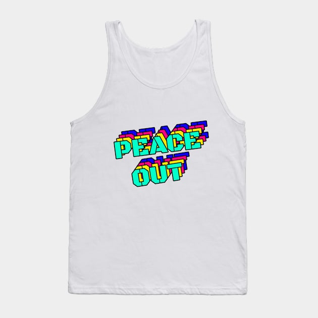 Peace Out Tank Top by Jackson Williams